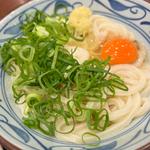 釜玉うどん大