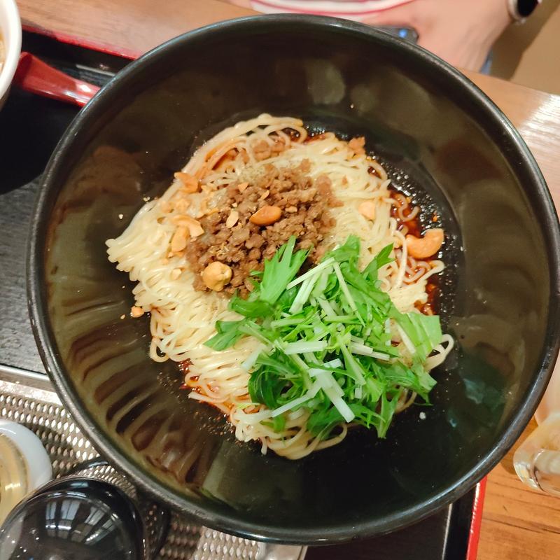 汁なし坦々麺(麻SHIBIRE )