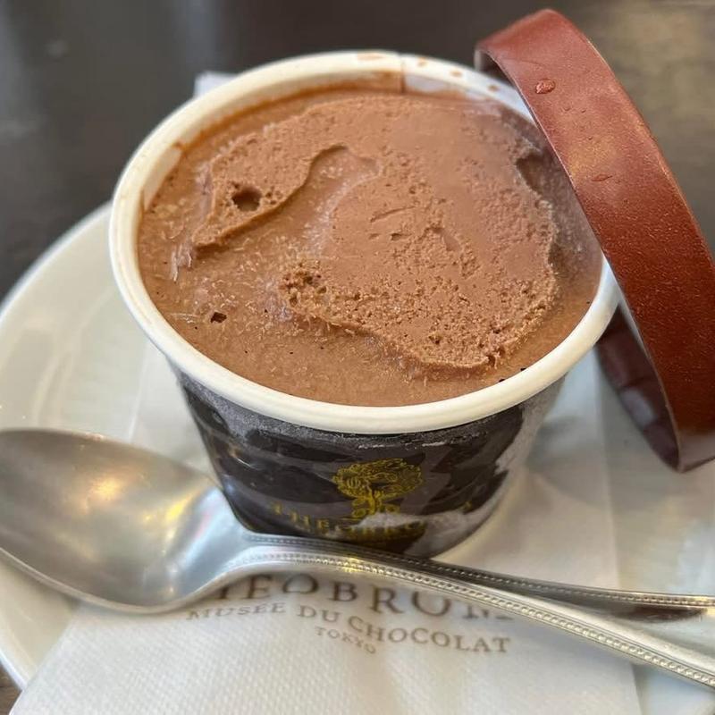 ジェラートショコラキャラメル(ミュゼ・ドゥ・ショコラ・テオブロマ 本店)