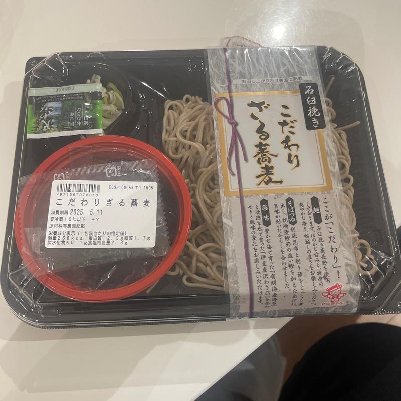 ざる蕎麦(セキ薬局 若葉店)