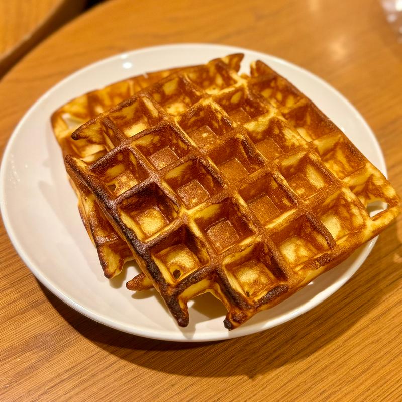 アメリカンワッフル(スターバックス コーヒー 羽田空港第1ターミナル マーケットプレイス3階店)