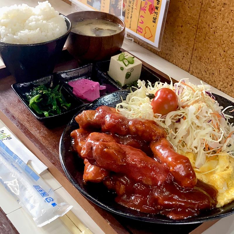 名物トンテキ定食(美千)