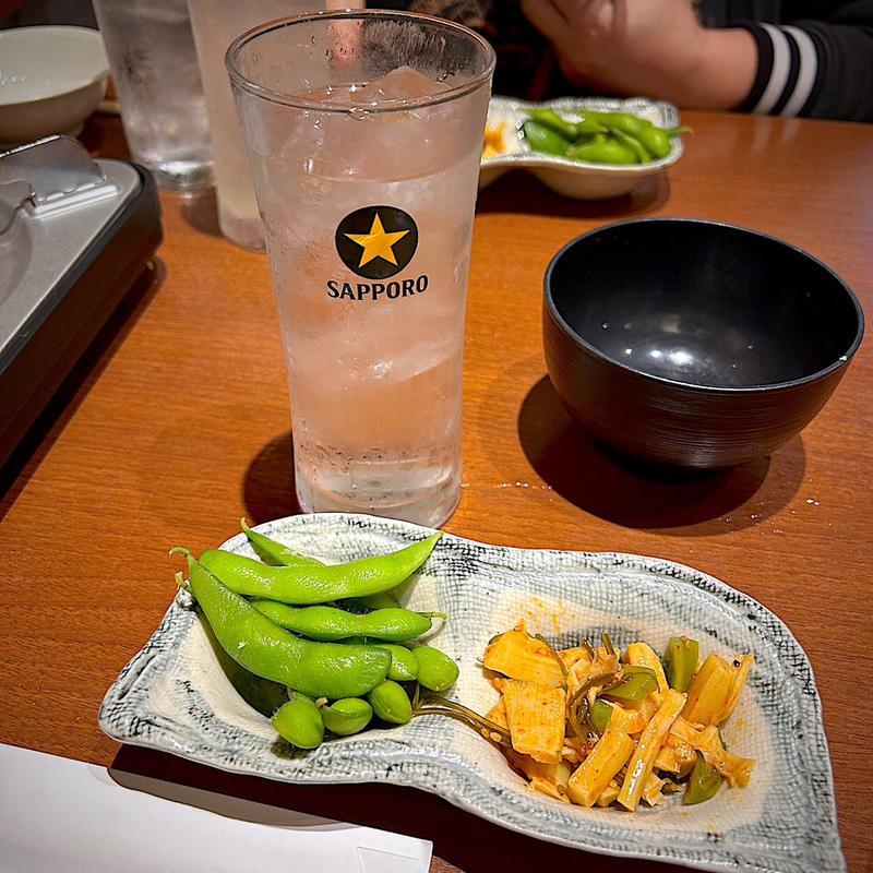 先付け2種盛(酉や喜兵衛分店 とりかわ長兵衛)