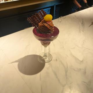 カシスティーモンブラン　