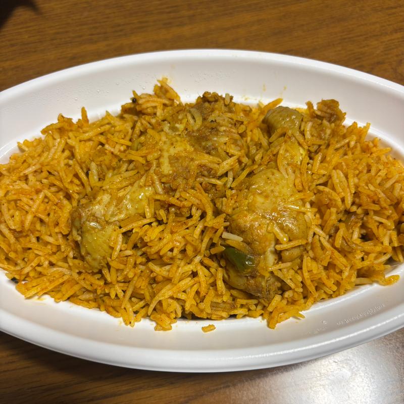 チキンビリヤニ(自宅)