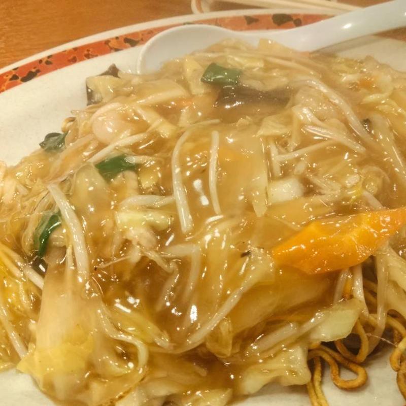 餡かけ焼きそば(龍芳 （リュウホウ）)