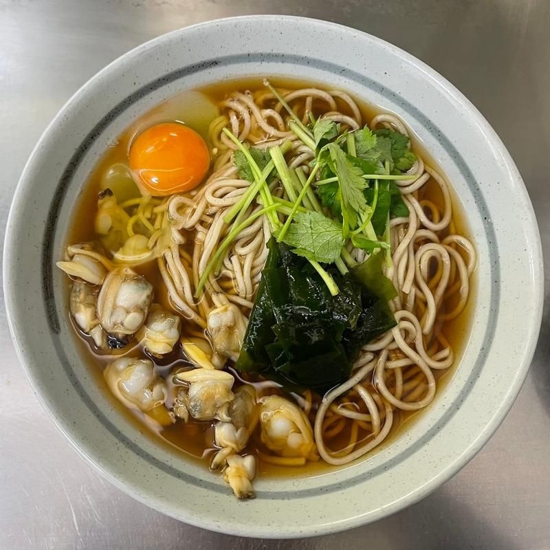 あさりそば(爽亭 上野駅7・8番線ホーム店 )