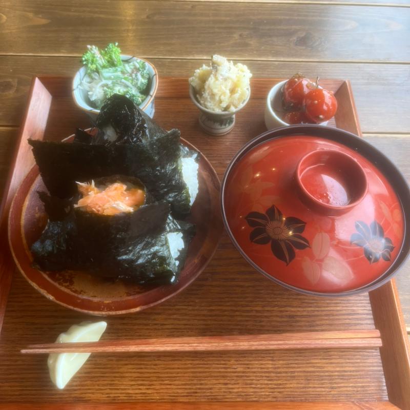 おにぎり定食(ミハラ キッチン)