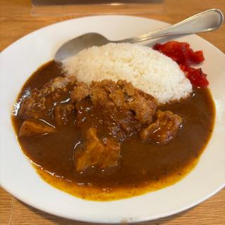 メンチカレーライス