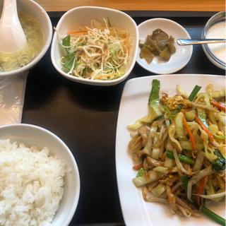 野菜炒め定食