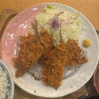 アジフライ定食