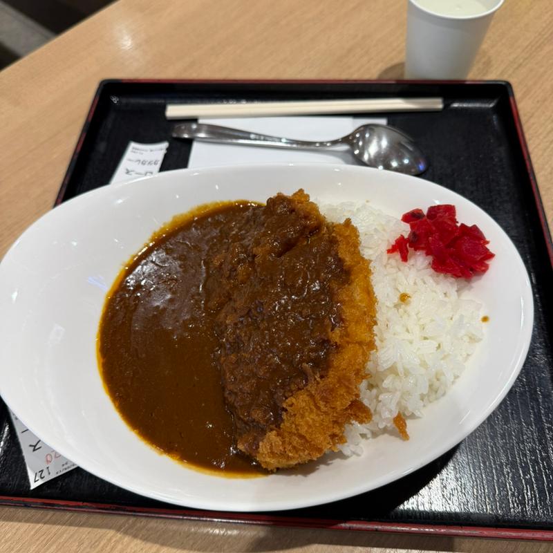 カツカレー(茨城もりの市場食堂 Pasar守谷店)