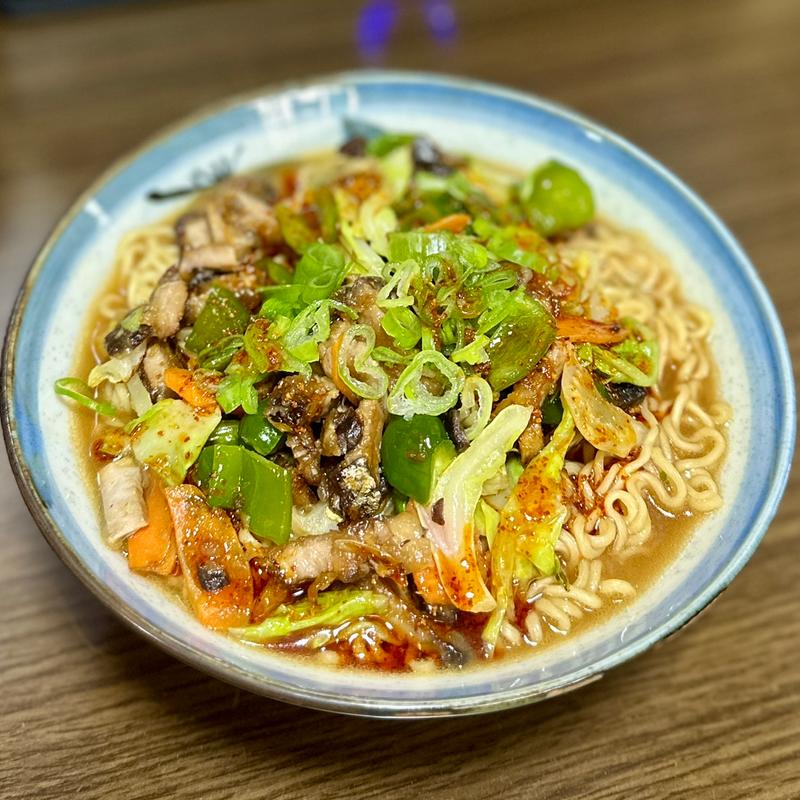 野菜みそラーメン(札幌味噌ラーメン)(ベルクス 東墨田店)