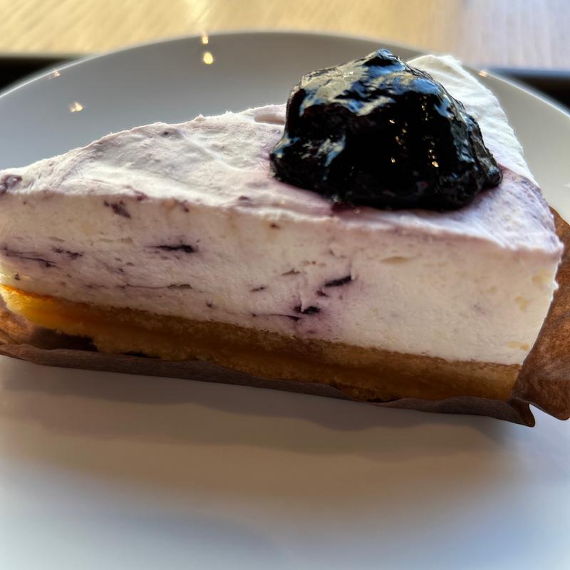 ブルーベリーレアチーズケーキ(スターバックス コーヒー 札幌紀伊國屋書店)