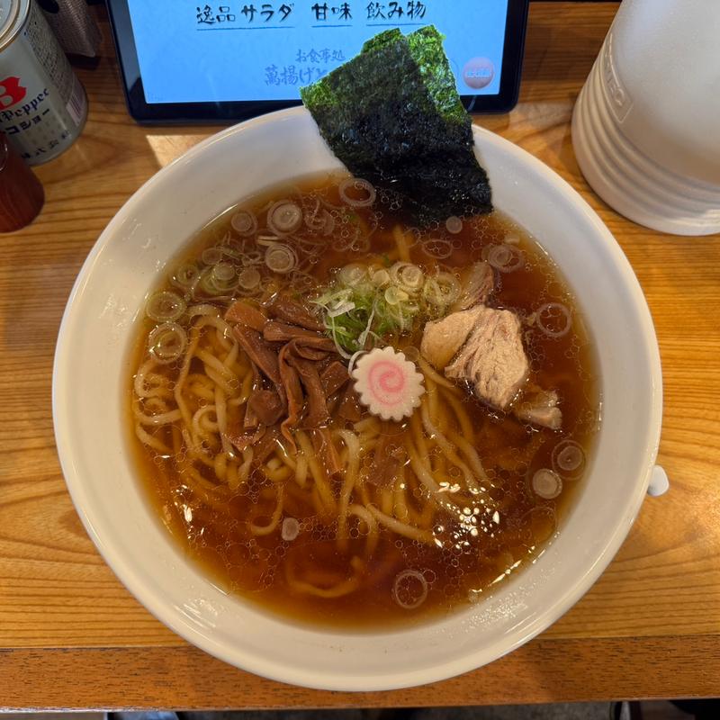自家製麺　白河ラーメン(お食事処 萬揚げ とん福天)