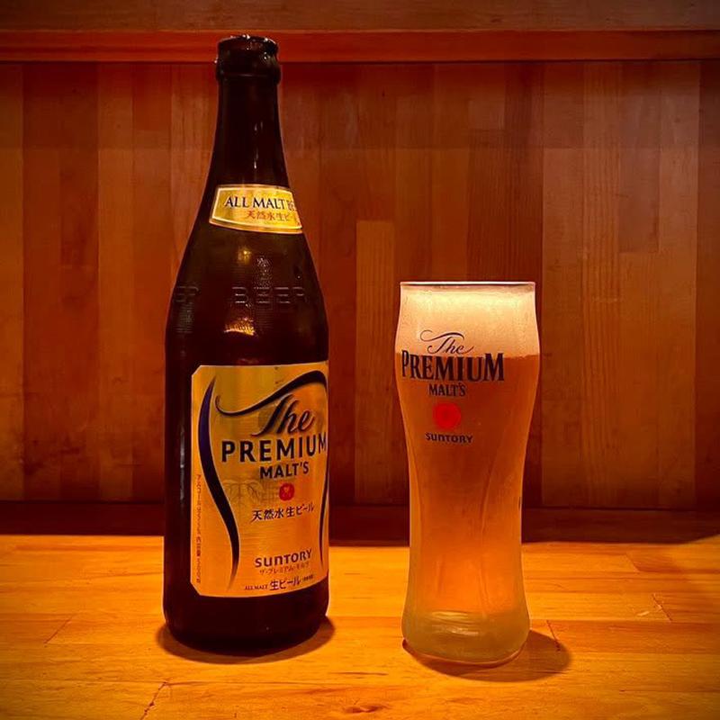 瓶ビール(ウミガメ食堂)