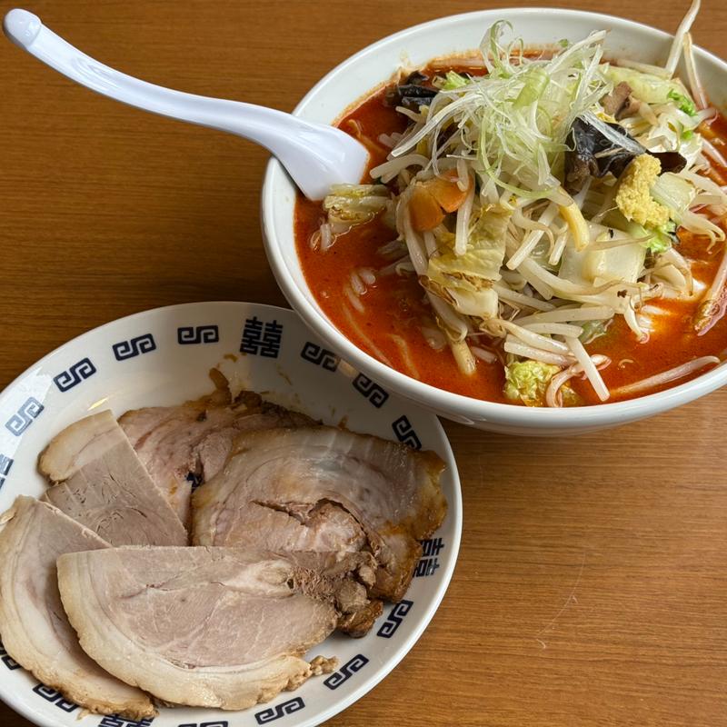 辛味噌野菜ラーメン(サッポロラーメン 大銀杏)