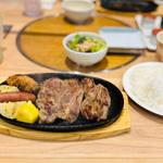 肩ロースステーキランチ180g