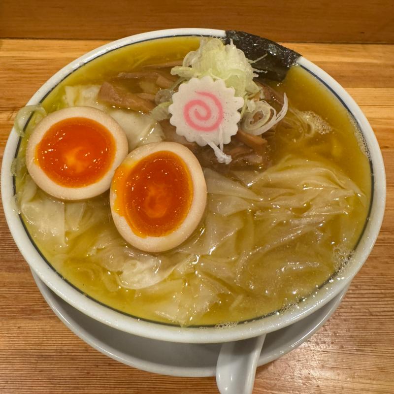 味玉ワンタン麺(there is ramen)