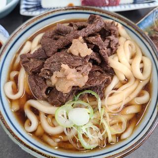 馬肉うどん(中村屋)