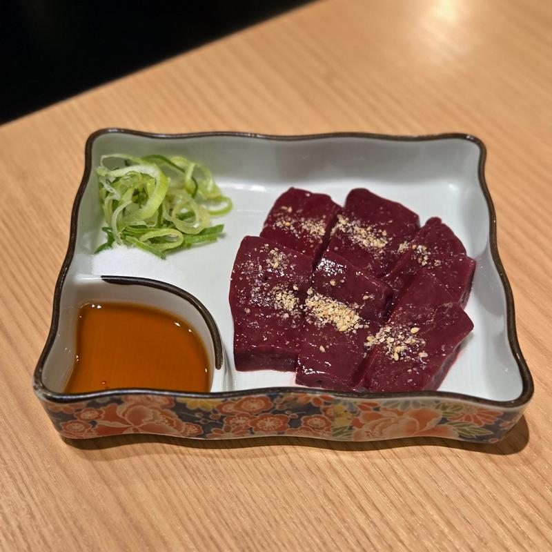 新鮮レバー焼き(焼肉ホルモンうちだ)