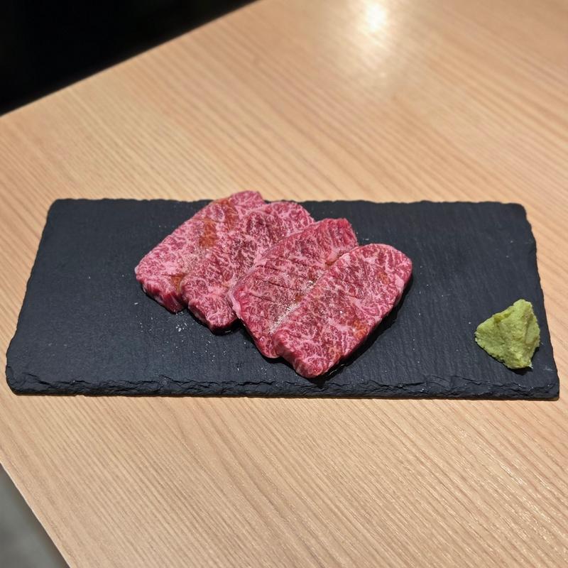 和牛ハラミ厚切り(焼肉ホルモンうちだ)