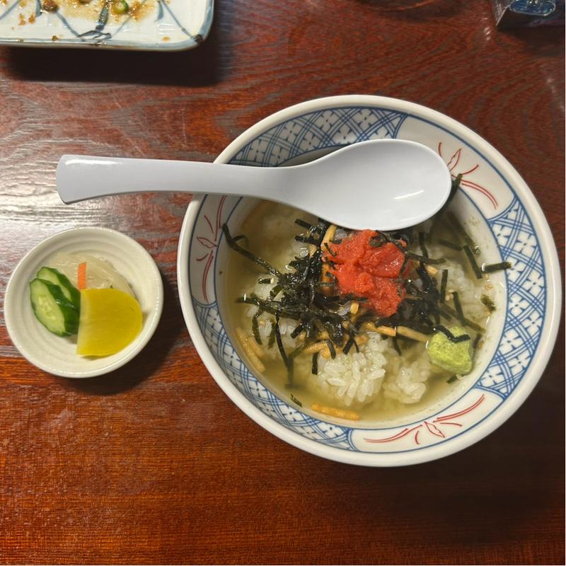 明太子茶漬け(美味小家 （ウマゴヤ）)