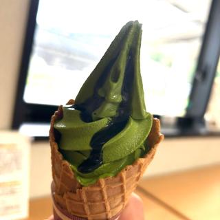 村抹茶ソフトクリーム