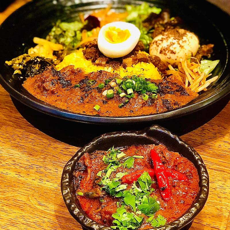 GWスペシャル限定カレー(SPICY CURRY 魯珈 （スパイシーカレー ろか）)