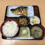 塩さば定食(魚捨 本店 )