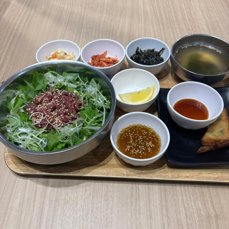 ミナリユッケビビンバ定食(Kα イオンモール岡崎店)