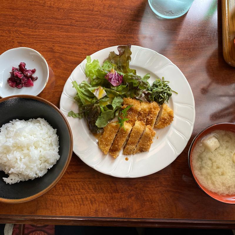 チキンカツレツ(レストハウス阿跛里)