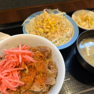 牛丼ランチ並