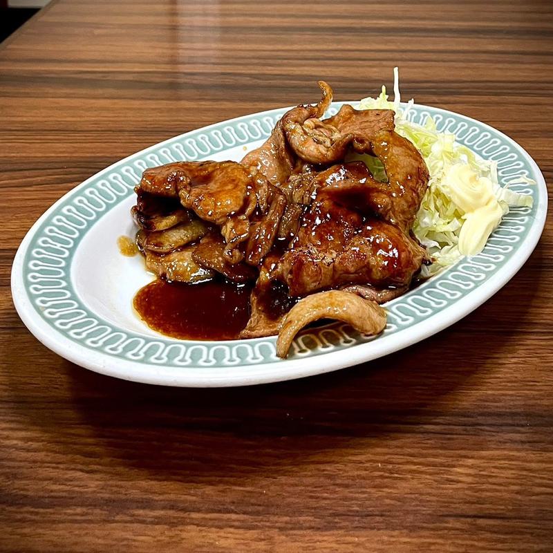 豚ロース生姜焼き定食(生駒軒 扇橋店)