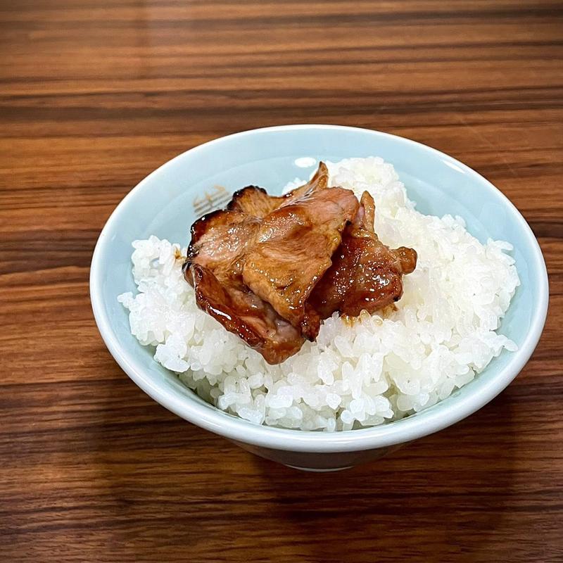 豚ロース生姜焼き定食のライス(生駒軒 扇橋店)
