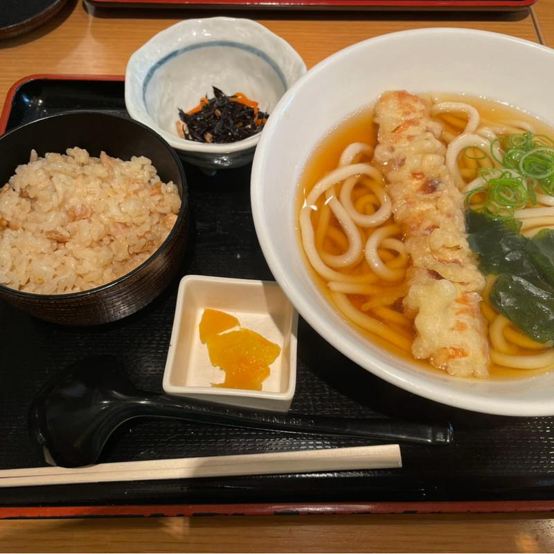 ちくわ天かやくランチ(得得 尼崎つかしん店)