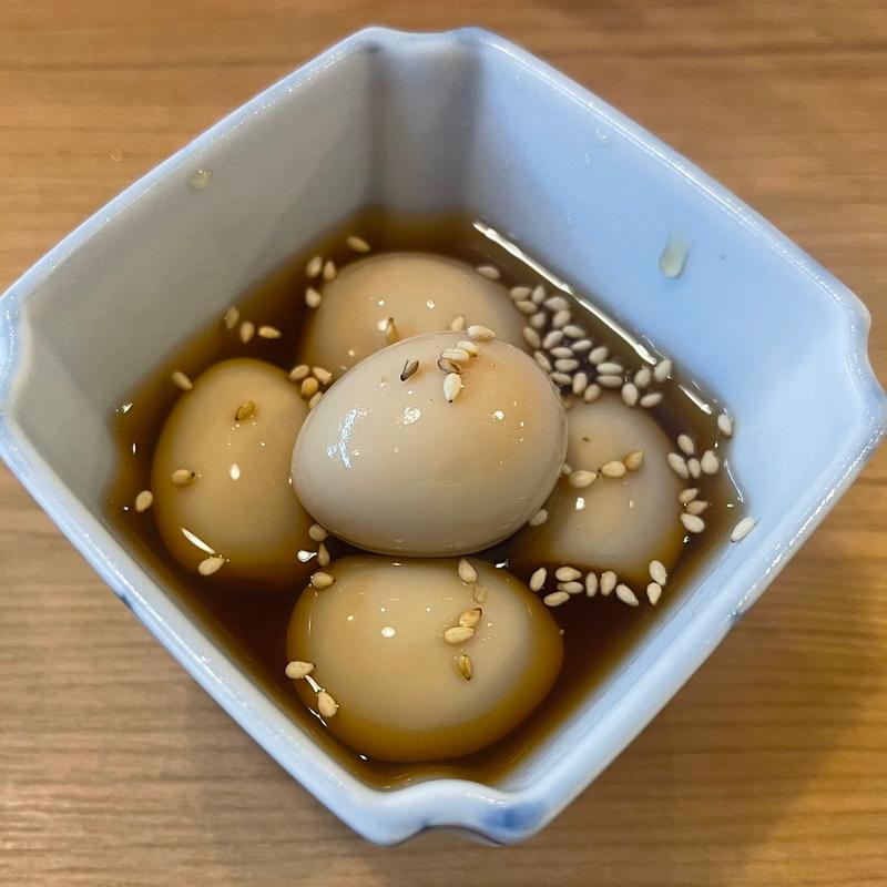 うずら卵醤油漬け(手羽唐酒場ビクトリー ぴおシティ桜木町店)
