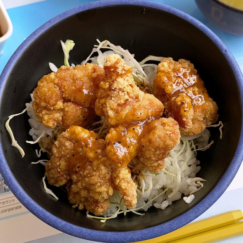 スパイシー唐揚げ丼(小)(東京科学大学つばめ生協すずかけ台食堂)