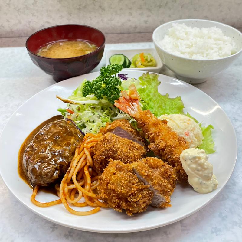 Aセット(喫茶と食事 50BAN 京島店)