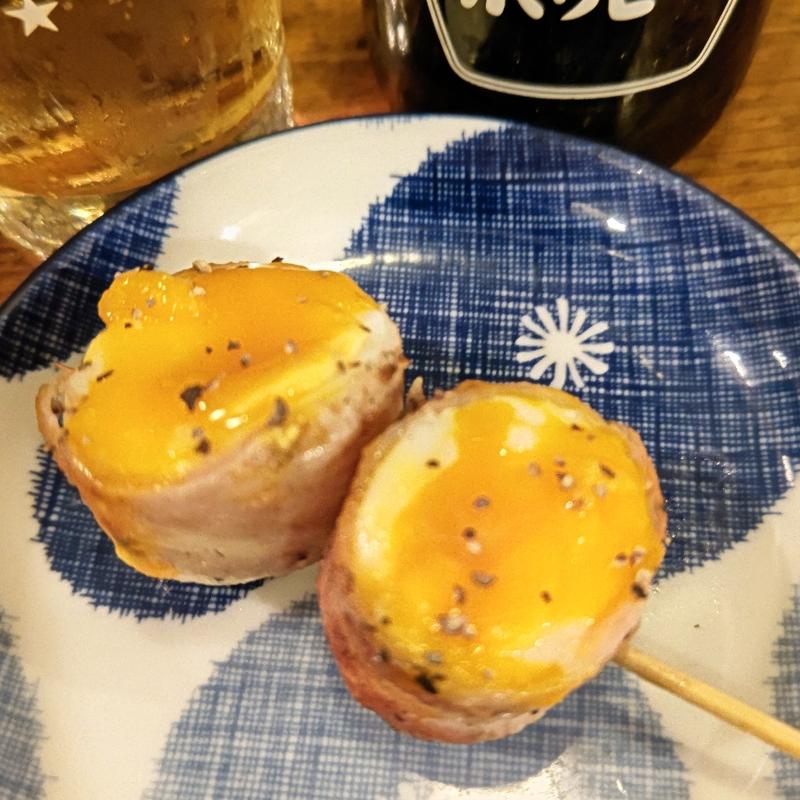 半熟玉子巻き(もつ焼きごえん 野毛店)