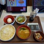 牛たま朝食 (ごはんミニ)