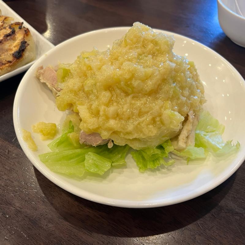 蒸し鶏(餃子屋 満園 元町店（3号店）)