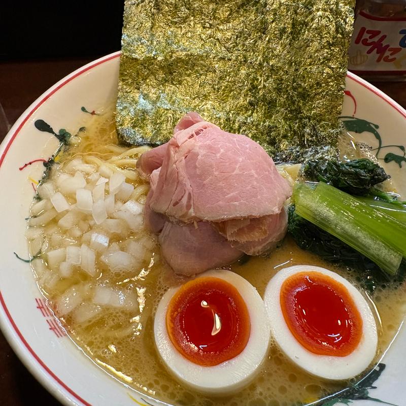 豚骨醤油ラーメン(並盛160g)(こいけのいえけい)