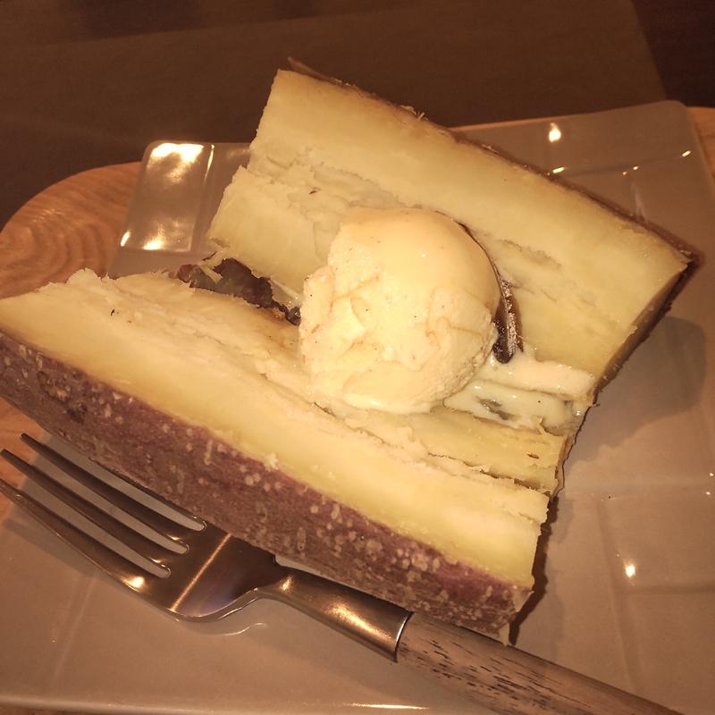 焼き芋バニラアイス(favorite Cafe)