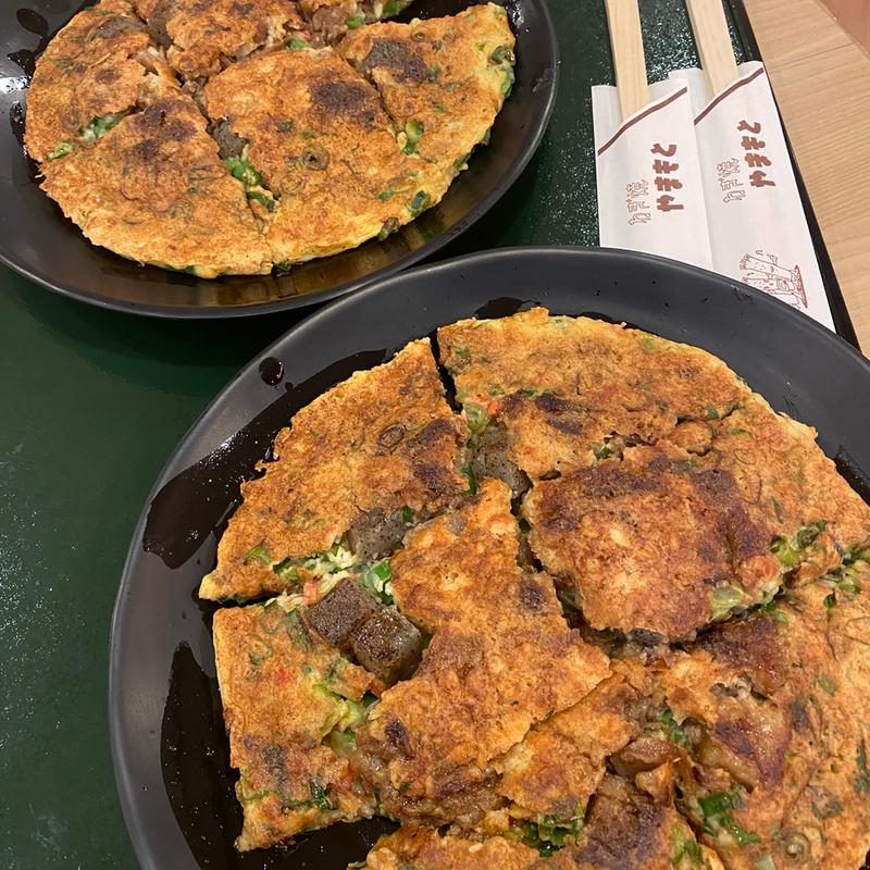 すじねぎ焼(ねぎ焼やまもと 大阪のれんめぐり店)