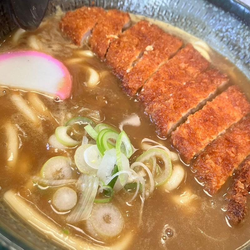 カツカレーうどん(味一番 木曳野店)