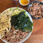 肉天わかめ 肉めし(とだ)