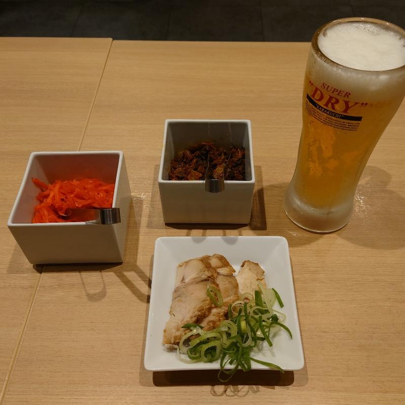 生ビール(TOKYO 豚骨 BASE MADE by 博多一風堂 成田店)