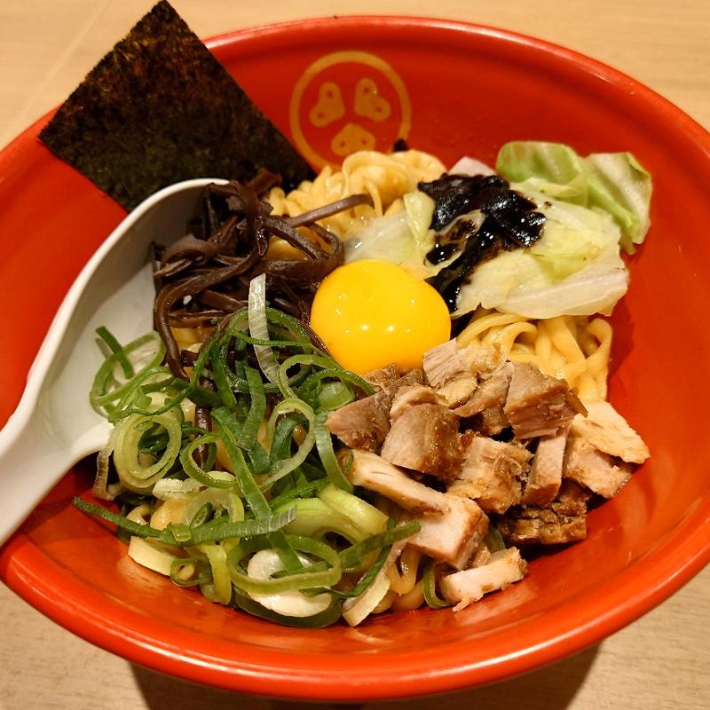 油そば(TOKYO 豚骨 BASE MADE by 博多一風堂 成田店)