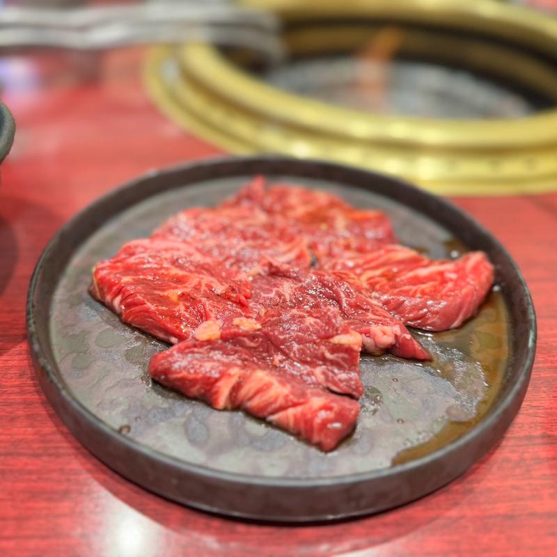 ランチハラミ定食(新東京焼肉 遊心 浜町本店)